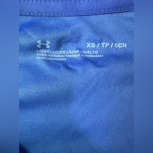 Under Armour Blue Short Sleeve Tee size XS - Picture 4 of 6